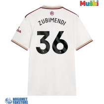 Arsenal Martin Zubimendi #36 Rezervni Dres 2025-26 Kratak Rukav